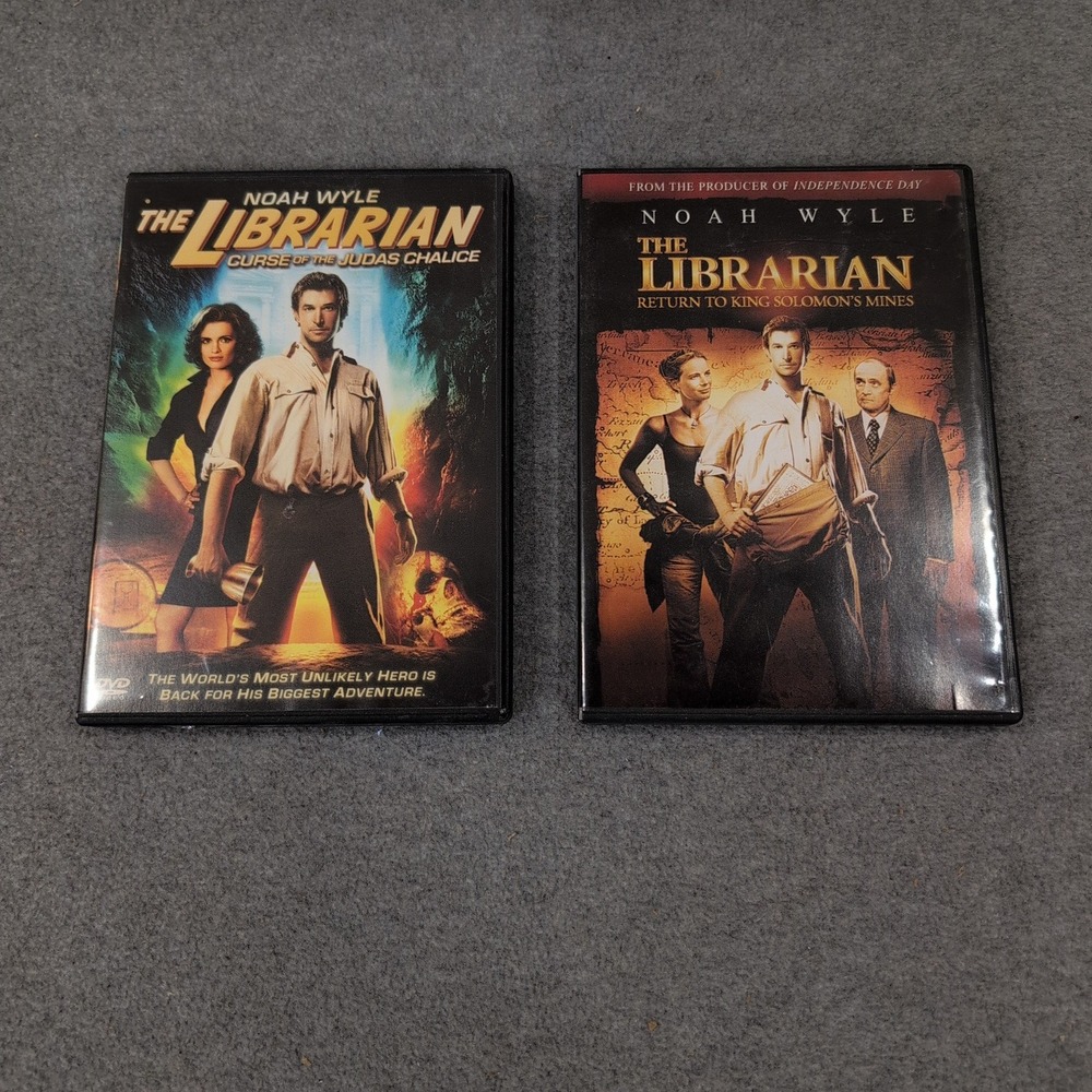 The Librarian DVD Lot Curse of the Judas Chalice Return to King Solomons Mines - Picture 1 of 1